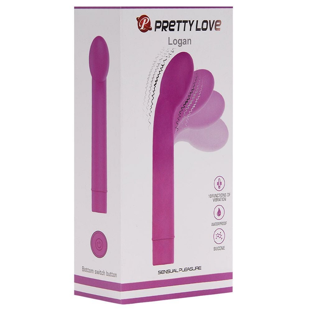 Vibrador 10 Vibrações Logan Pretty Love Vipmix