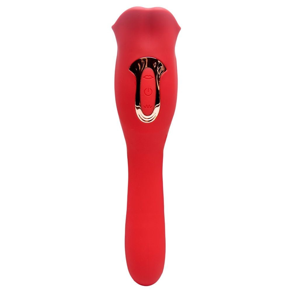 Vibrador 2 Em 1 Boca Sucção E 10 Estimulações Vipmix