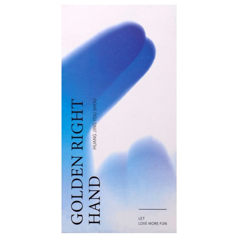 Vibrador 2 Em 1 Golden Right Hand 10 Modos Vipmix