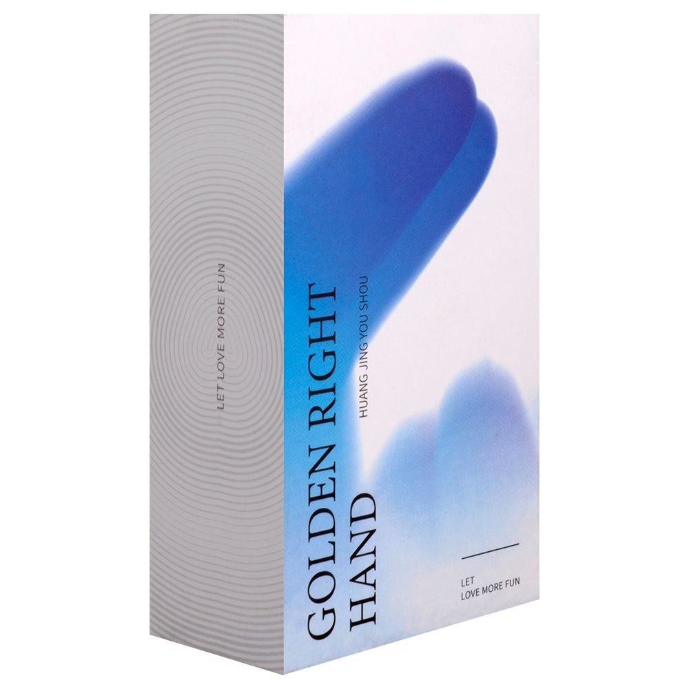 Vibrador 2 Em 1 Golden Right Hand 10 Modos Vipmix