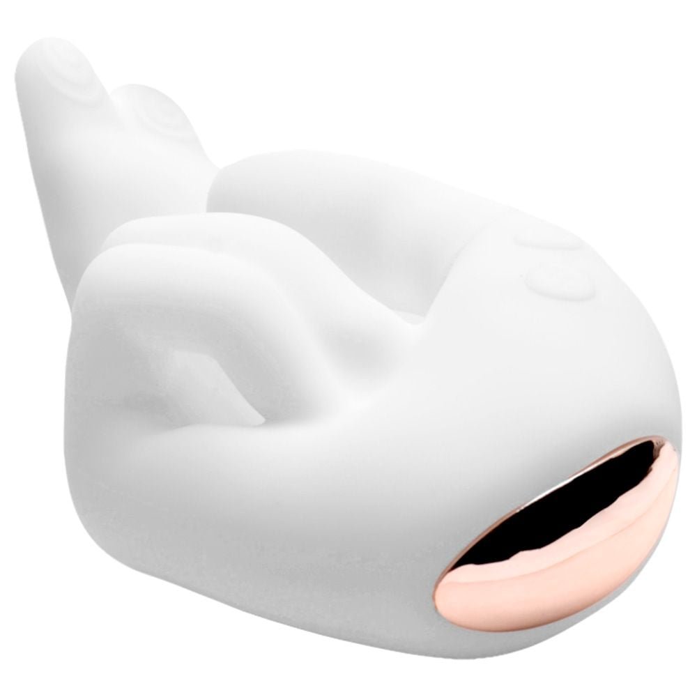 Vibrador 2 Em 1 Golden Right Hand 10 Modos Vipmix