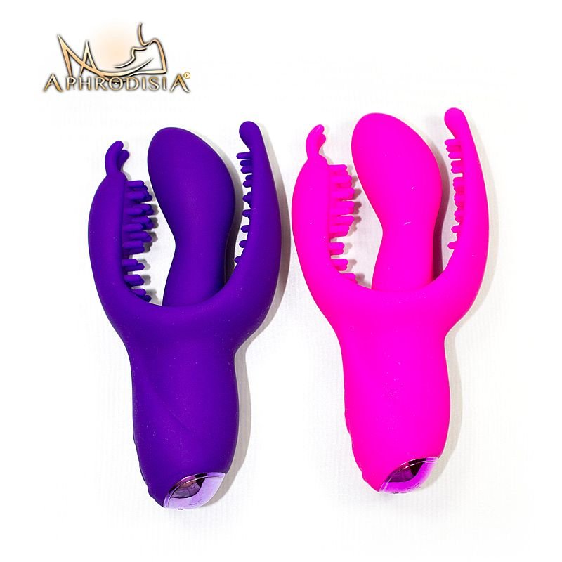 Vibrador Abertura do Prazer - Em Silicone Cirúrgico - Aphrodisia