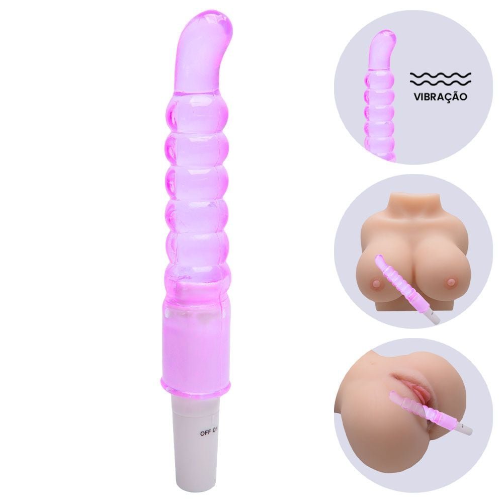 Vibrador Bastão G-spot Multivelocidades Sexy Import