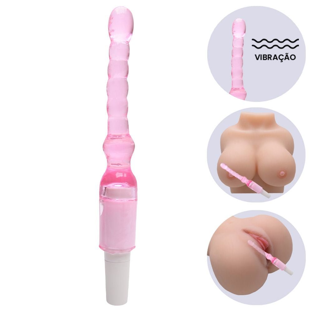 Vibrador Bastão Plug Anal Sexy Import