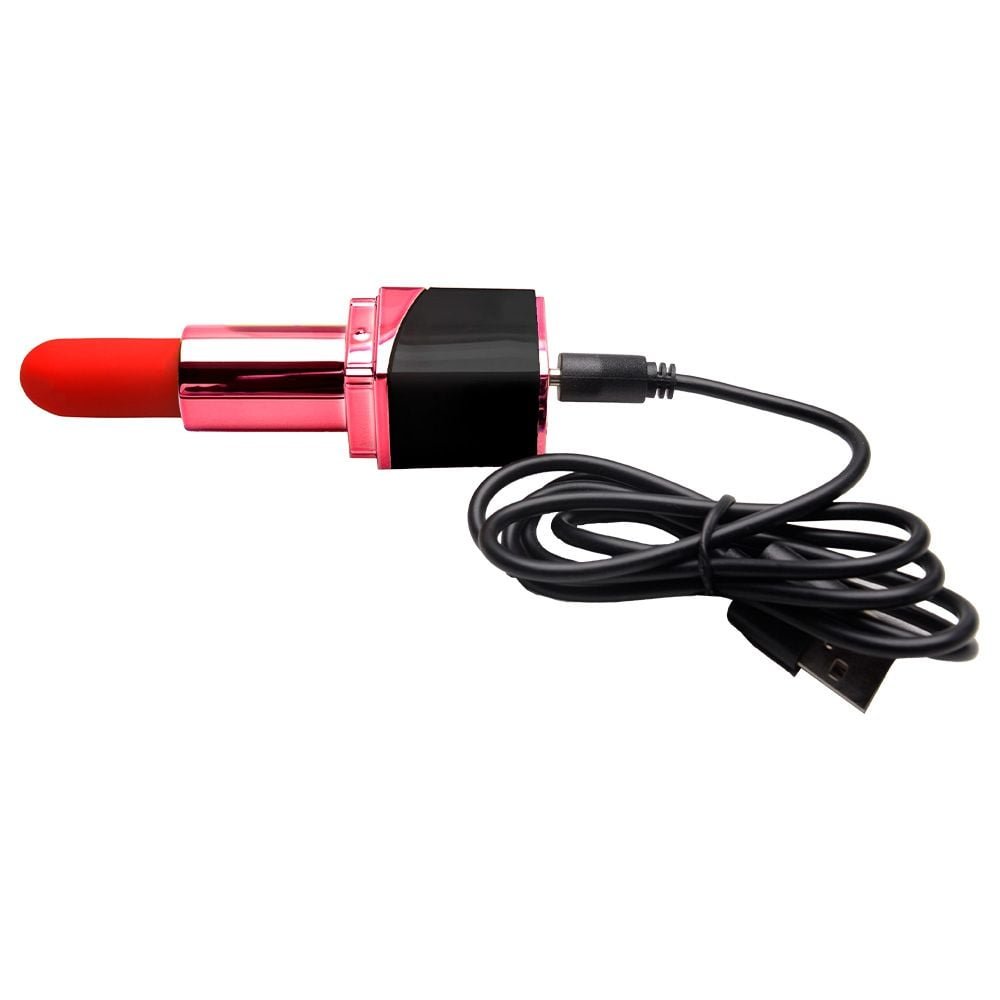 Vibrador Batom 10 Modos Usb Belline Vipmix