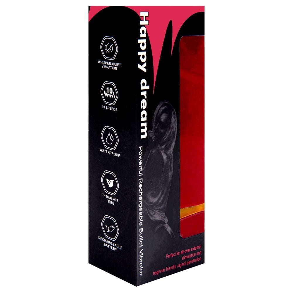 Vibrador Batom 10 Modos Usb Belline Vipmix