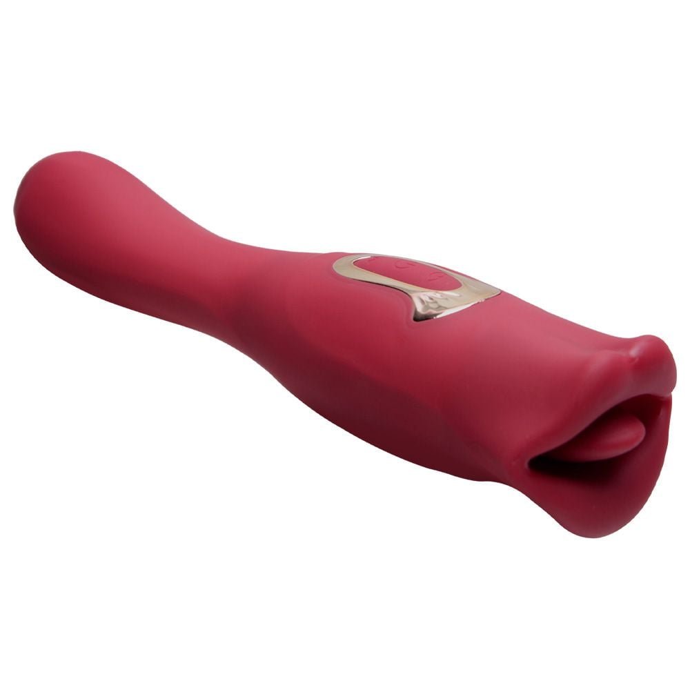 Vibrador Boca Recarga Via Usb 10 Vibrações Yaffa