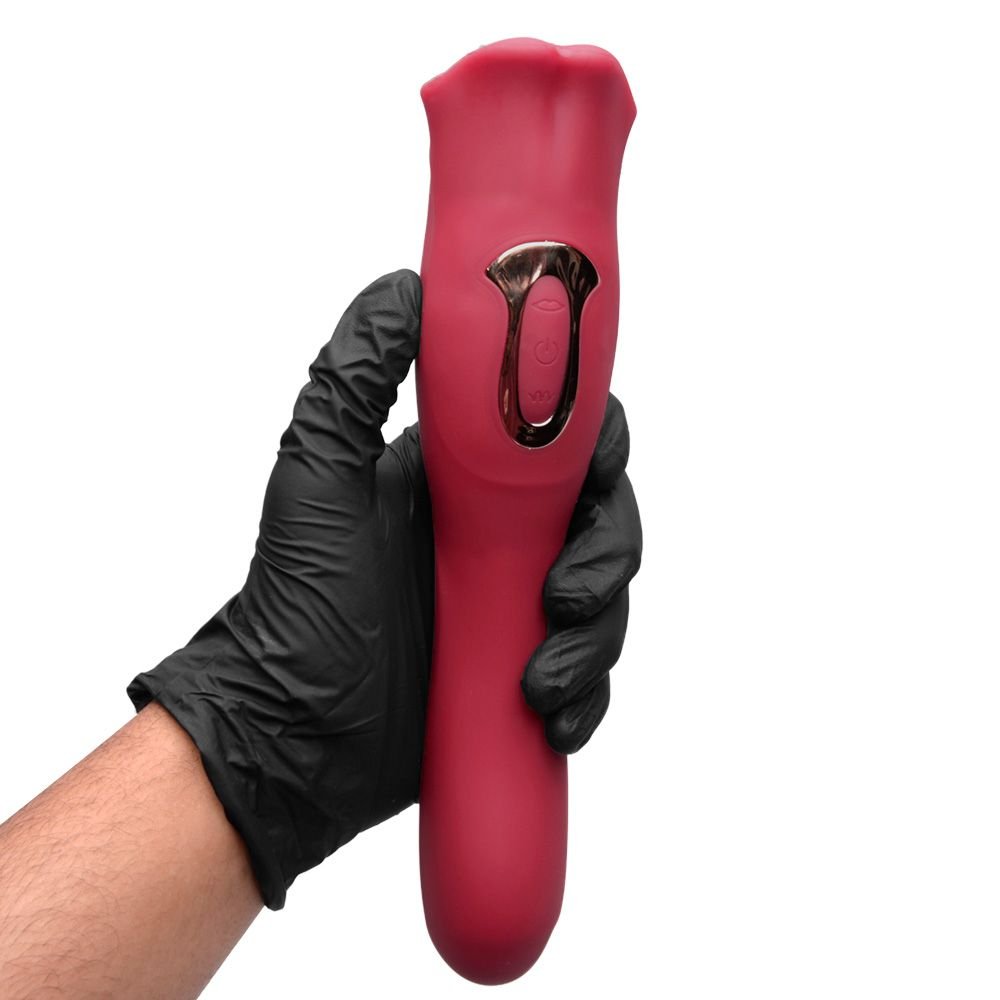 Vibrador Boca Recarga Via Usb 10 Vibrações Yaffa