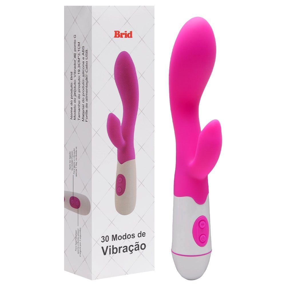 Vibrador Brid 30 Modos Recarregável Sexy Import