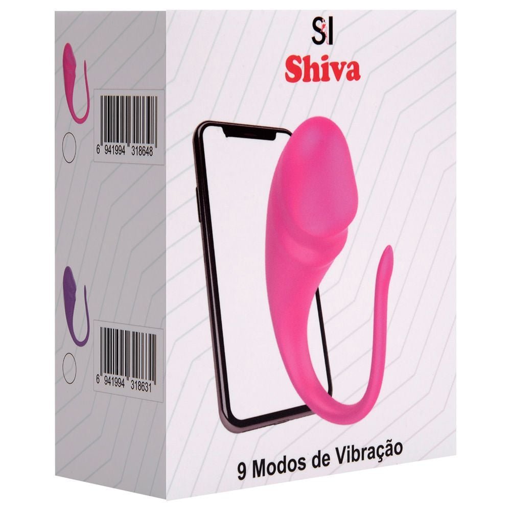 Vibrador Bullet 9 Modos Aplicativo Shiva Sexy Import