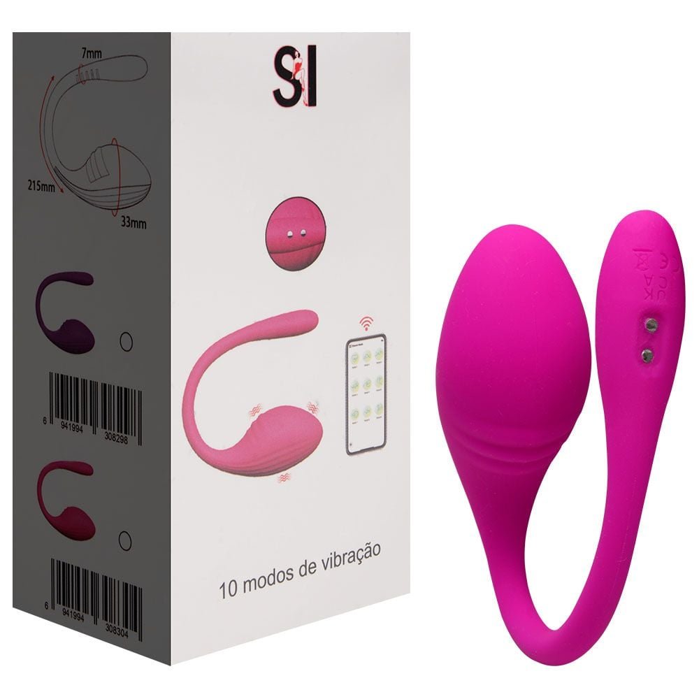 Vibrador Bullet Liu Via Aplicativo Sexy Import