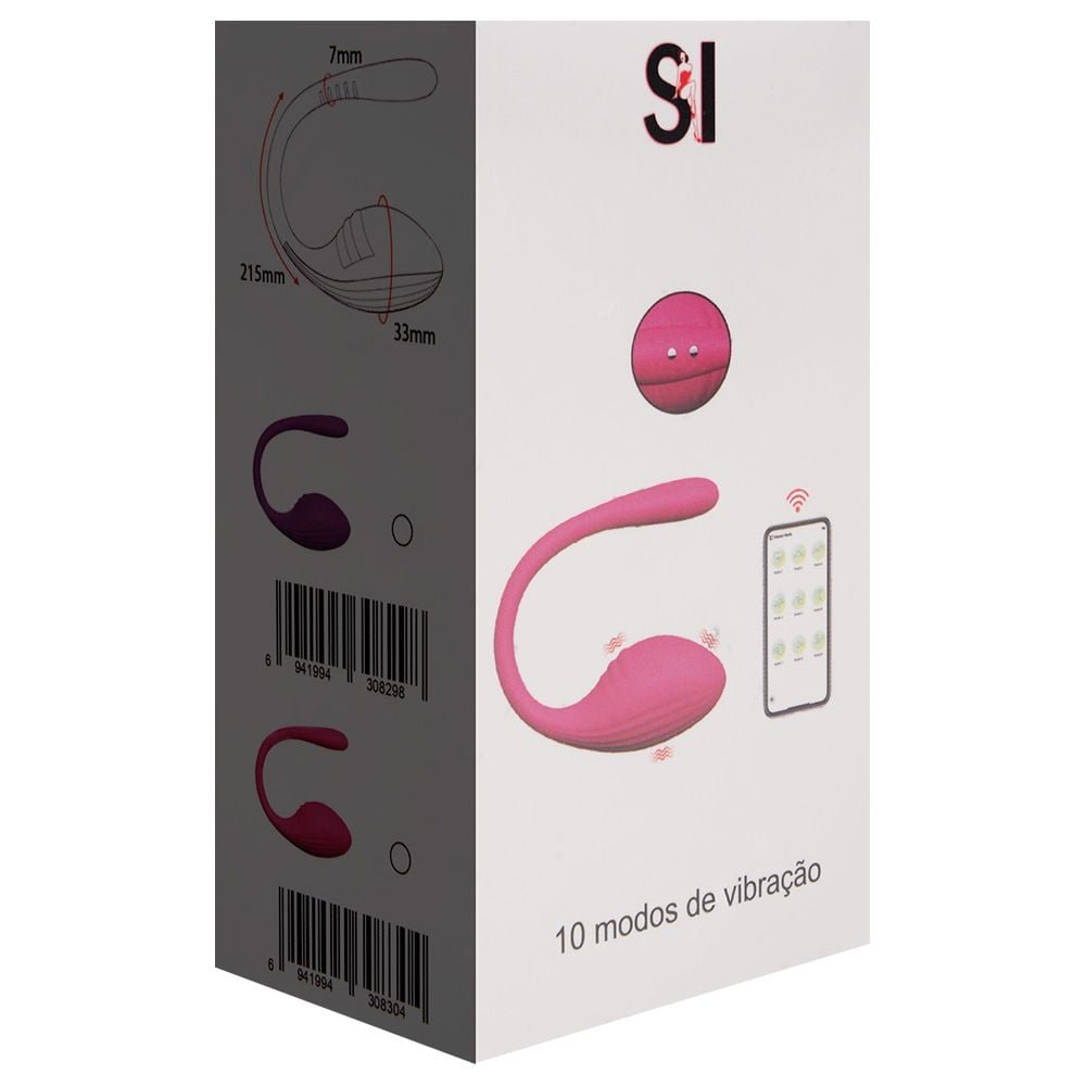 Vibrador Bullet Liu Via Aplicativo Sexy Import