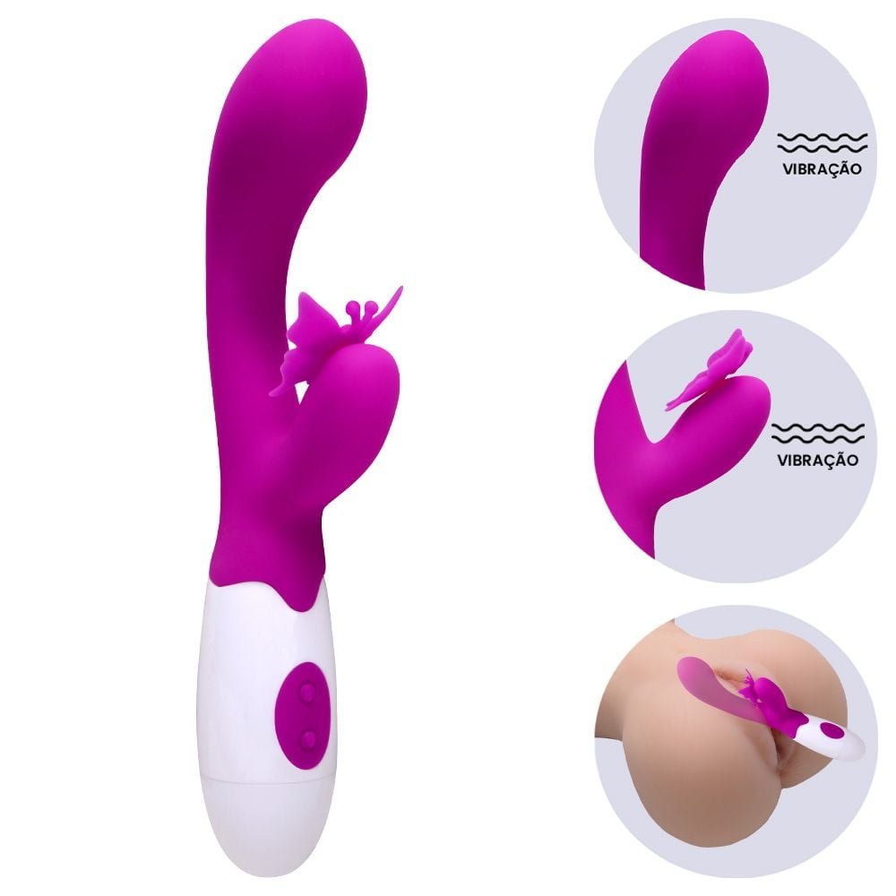 Vibrador Butterfly Kiss Pretty Love Sexy Import