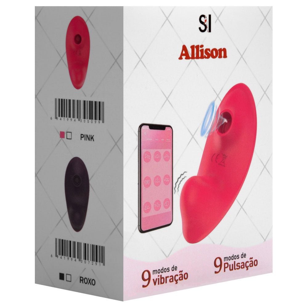 Vibrador Calcinha Pulsação Suction Vib Sexy Import