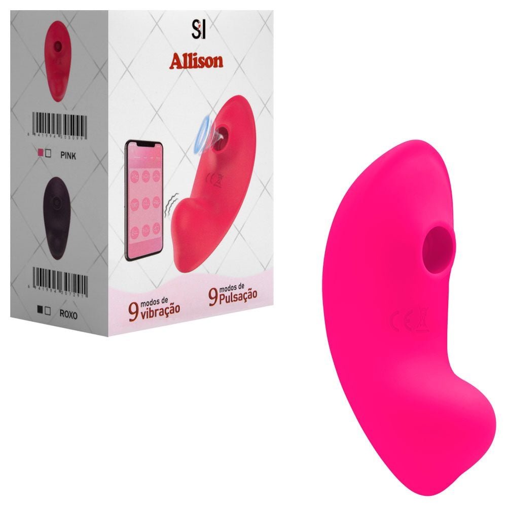 Vibrador Calcinha Pulsação Suction Vib Sexy Import