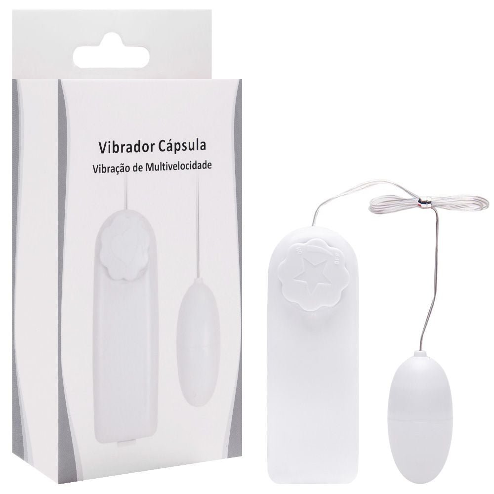 Vibrador Cápsula Bullet Multivelocidade Sexy Import