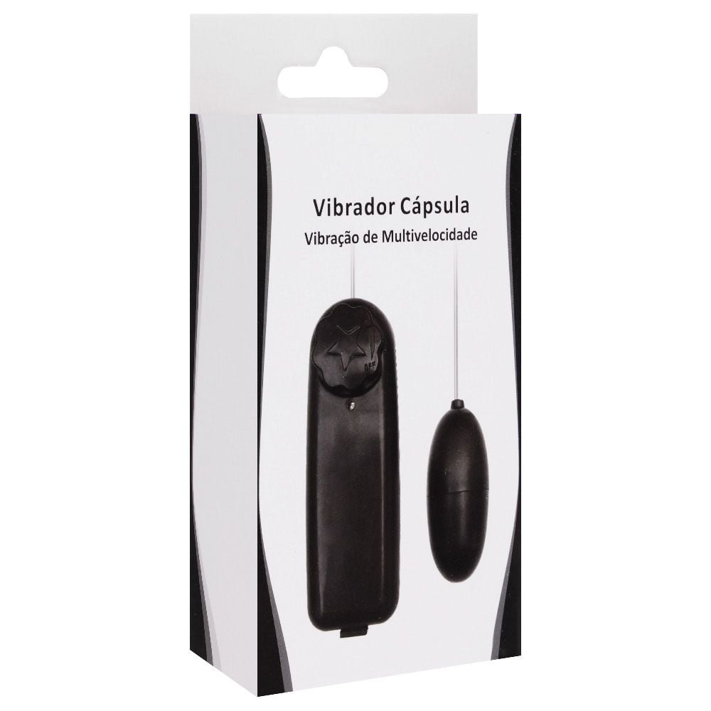 Vibrador Cápsula Bullet Multivelocidade Sexy Import