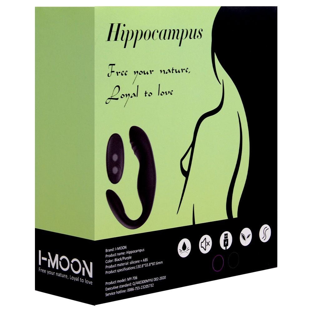 Vibrador Casal 10 Vibrações Hippocampus I-moon Vipmix