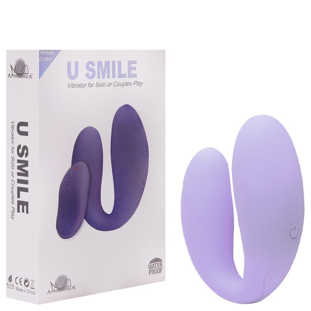 Vibrador Casal 10 Vibrações Wireless U Smile Vipmix