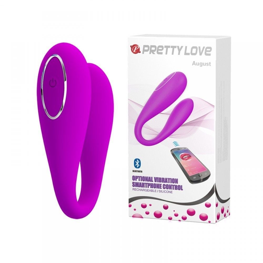 Vibrador Casal 12 Vibrações Bluetooth Pretty Love August Vipmix