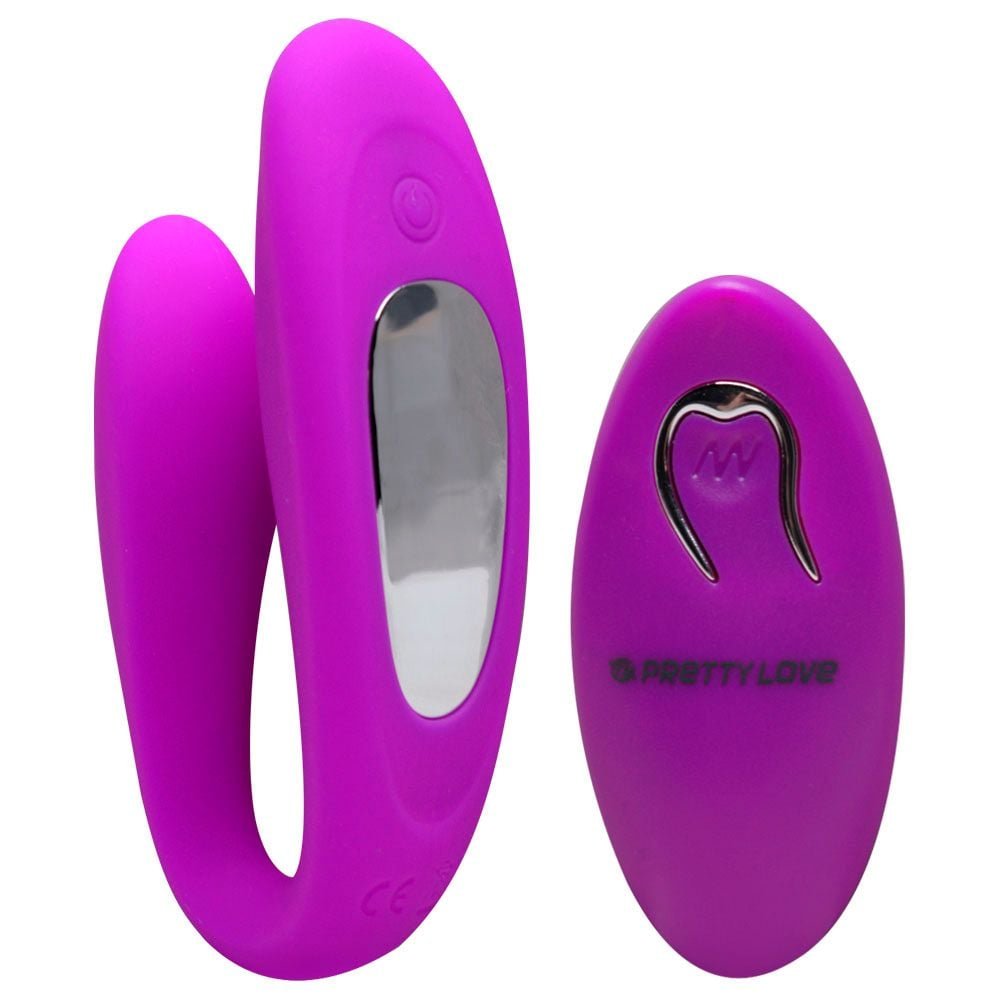 Vibrador Casal 12 Vibrações Wireless Pretty Love Letitia Vipmix