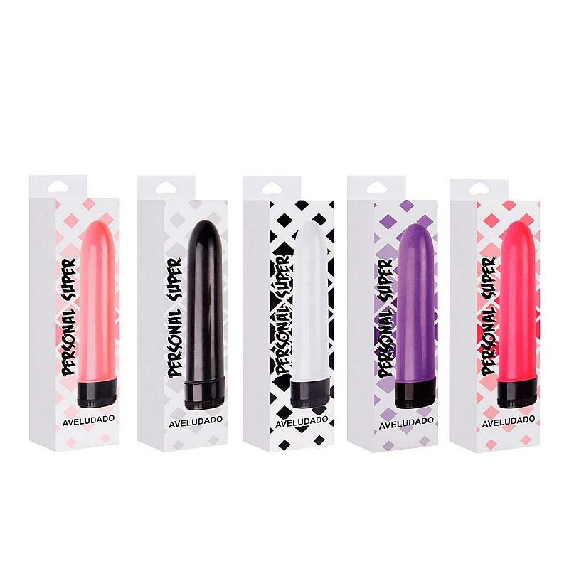Vibrador Clássico Personal de 13 cm - Aveludado - Rosa