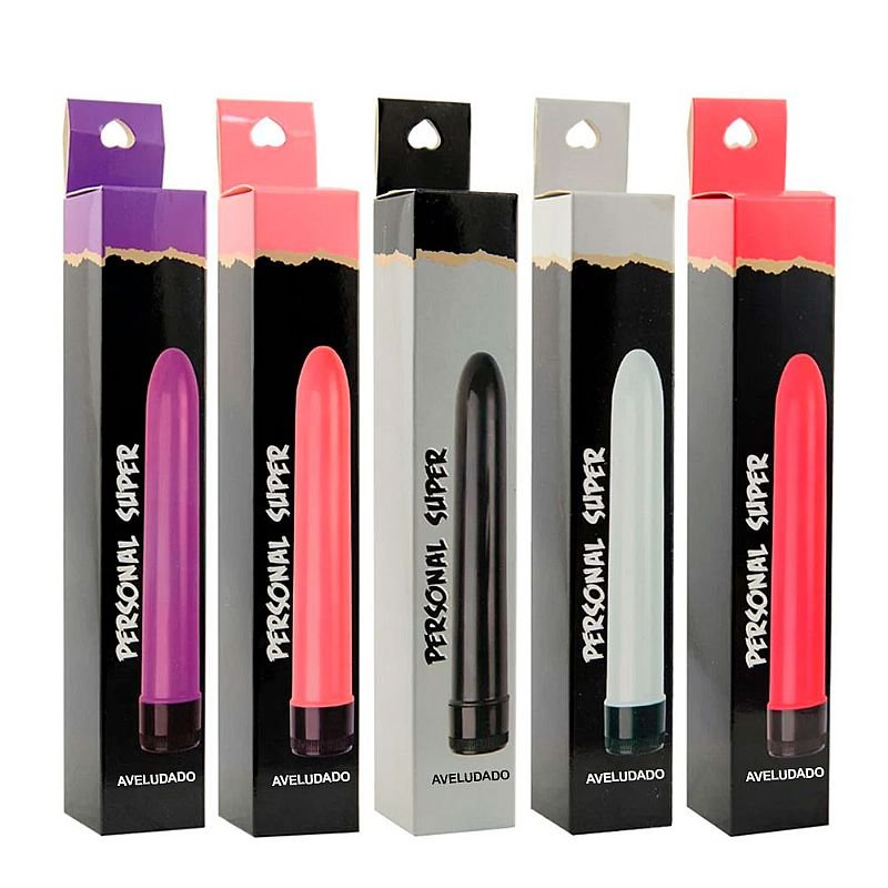 Vibrador Clássico Personal de 18 cm - Aveludado - Roxo