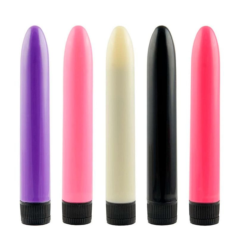 Vibrador Clássico Personal de 18 cm - Liso - Branco