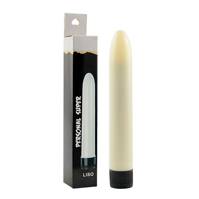 Vibrador Clássico Personal de 18 cm - Liso - Preto