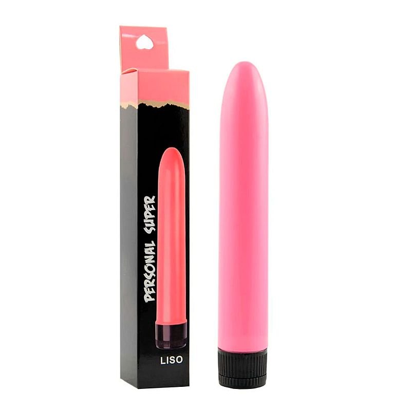 Vibrador Clássico Personal de 18 cm - Liso - Rosa