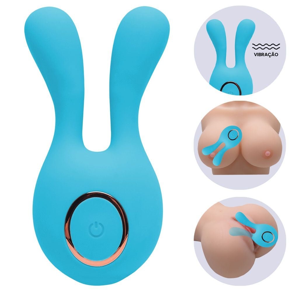 Vibrador Clitóris Coelho 12 Modos Stlader Sexy Import