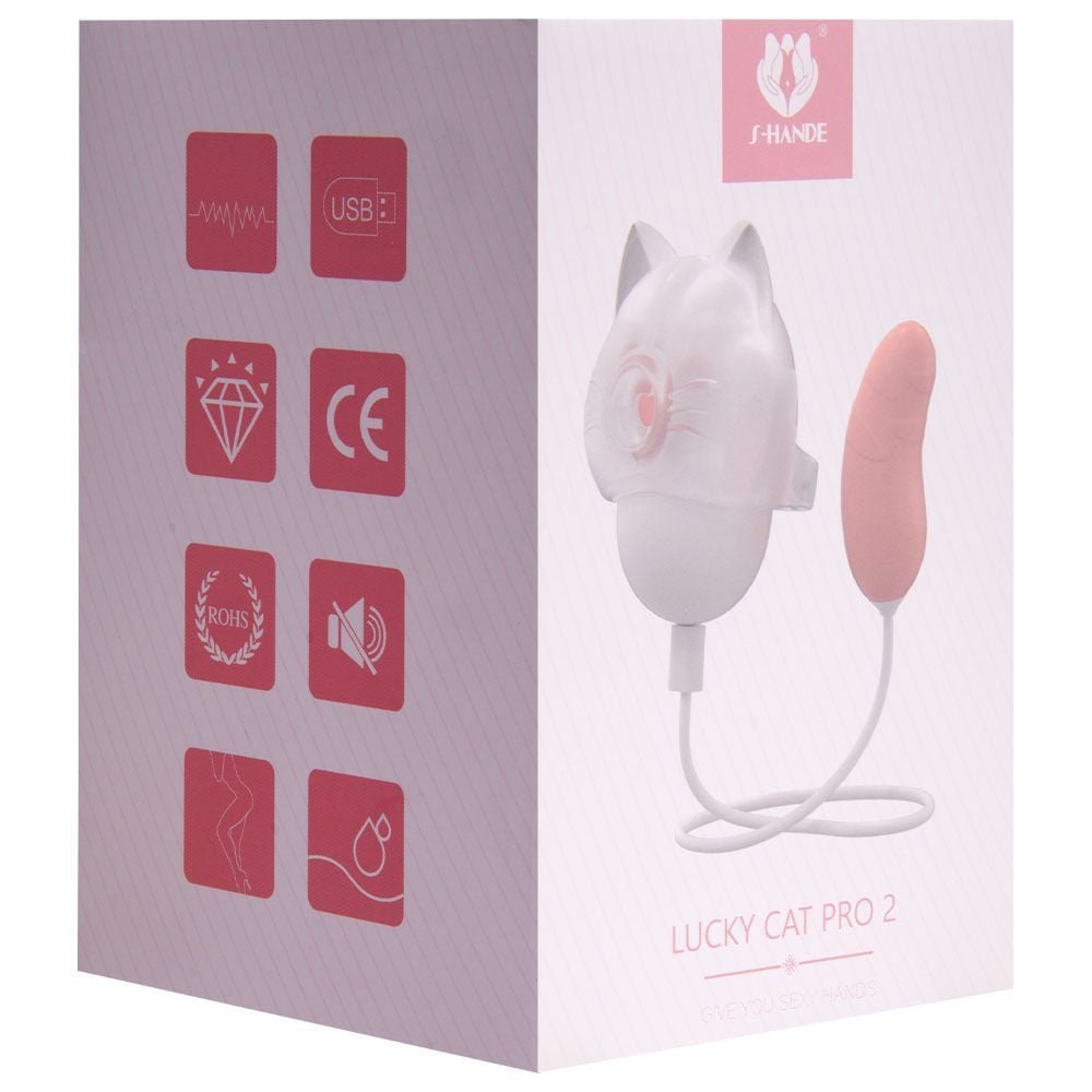 Vibrador Clitóris Lucky Cat Pro2 S-hande Sexy Import