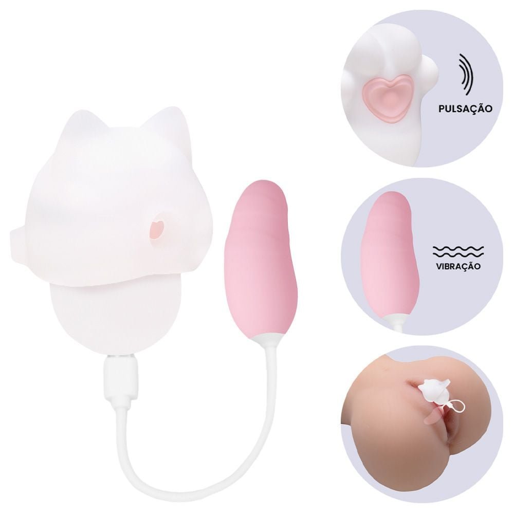 Vibrador Clitóris Lucky Cat Pro2 S-hande Sexy Import