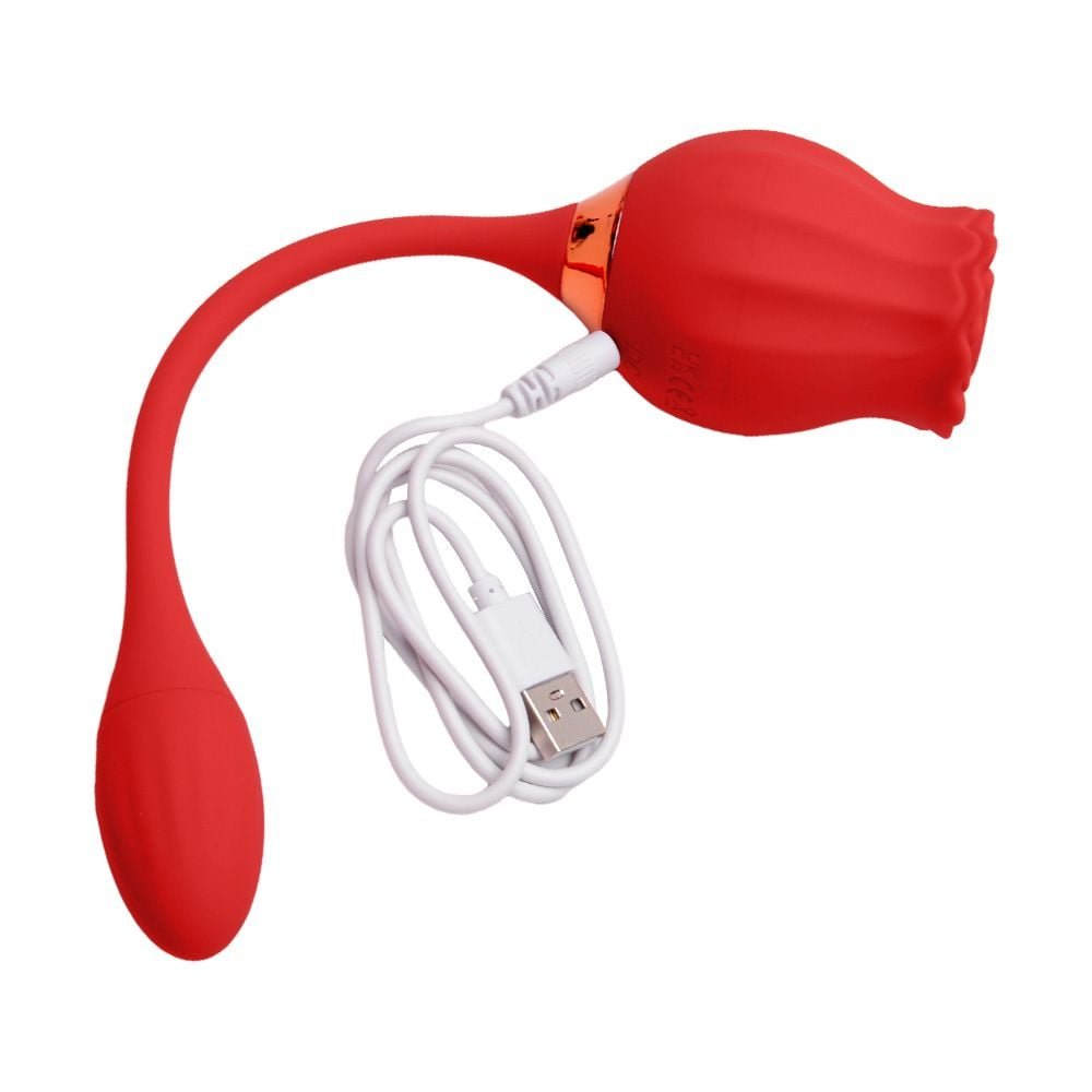Vibrador Clitóris Pulsação 12 Modos Snak Sexy Import