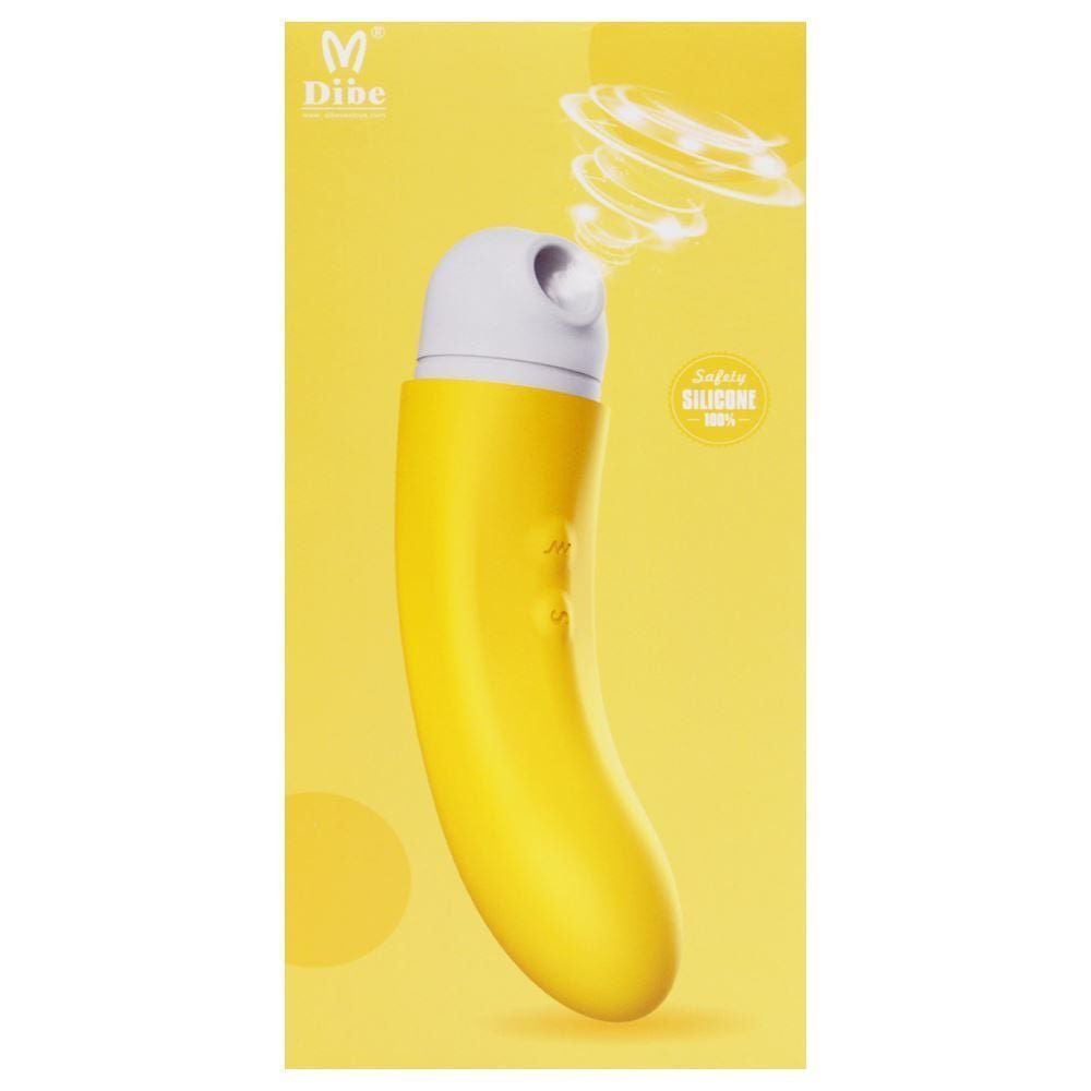 Vibrador Clitóris Pulsação Banana Dibe Sexy Import