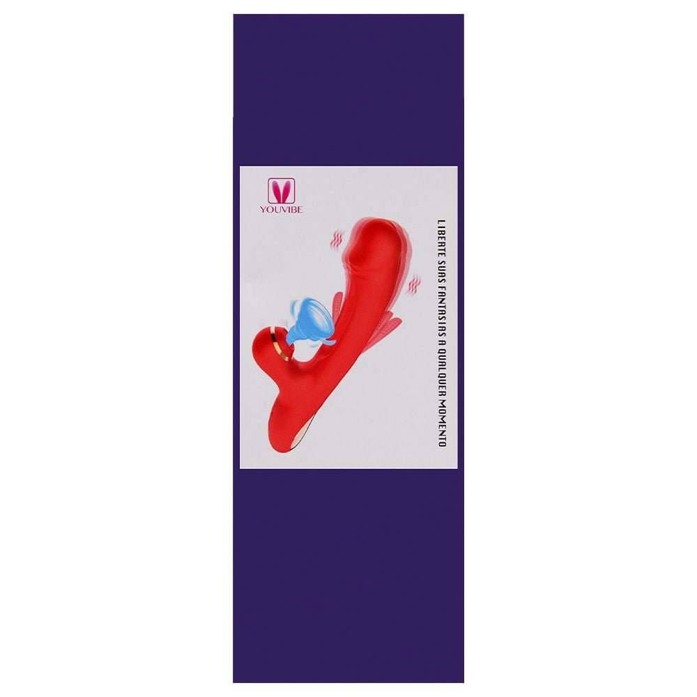 Vibrador Clitóris Pulsação E Tapa Youvibe Vipmix