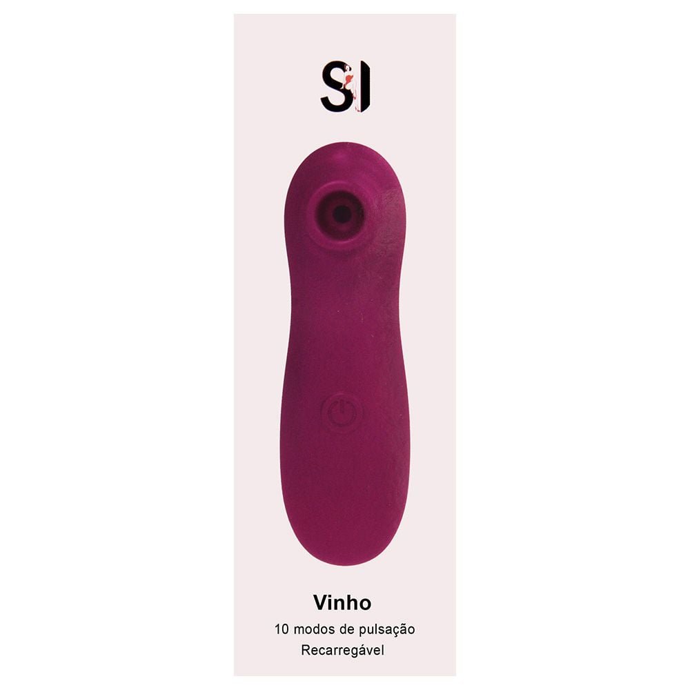 Vibrador Clitóris Pulsação Recarregável Sexy Import