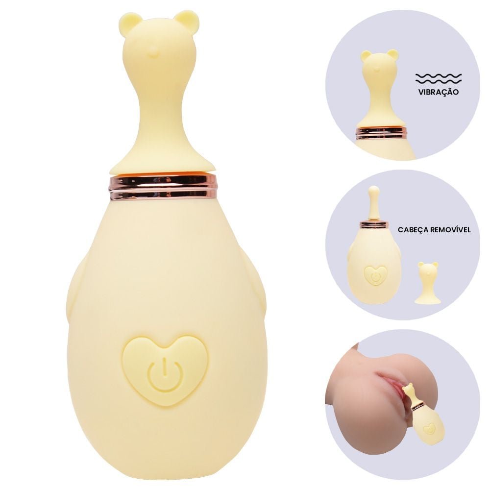 Vibrador Clitóris Recarregável 6 Modos Lilo Vipmix