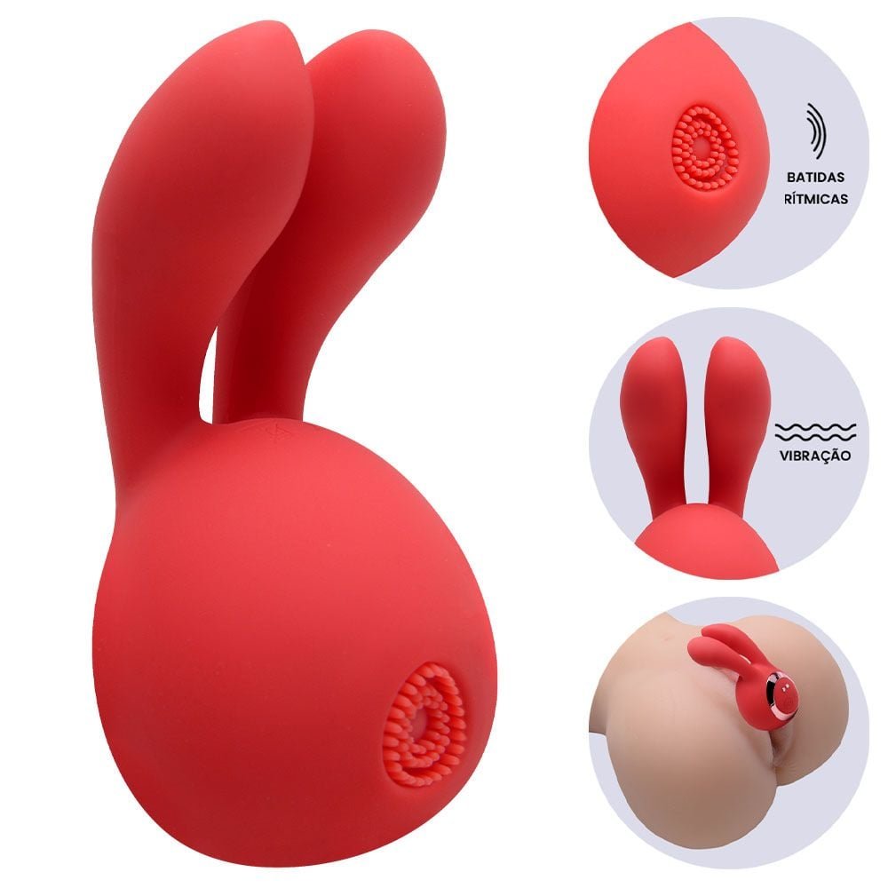 Vibrador Clitóris Tapping Coelho Sexy Import