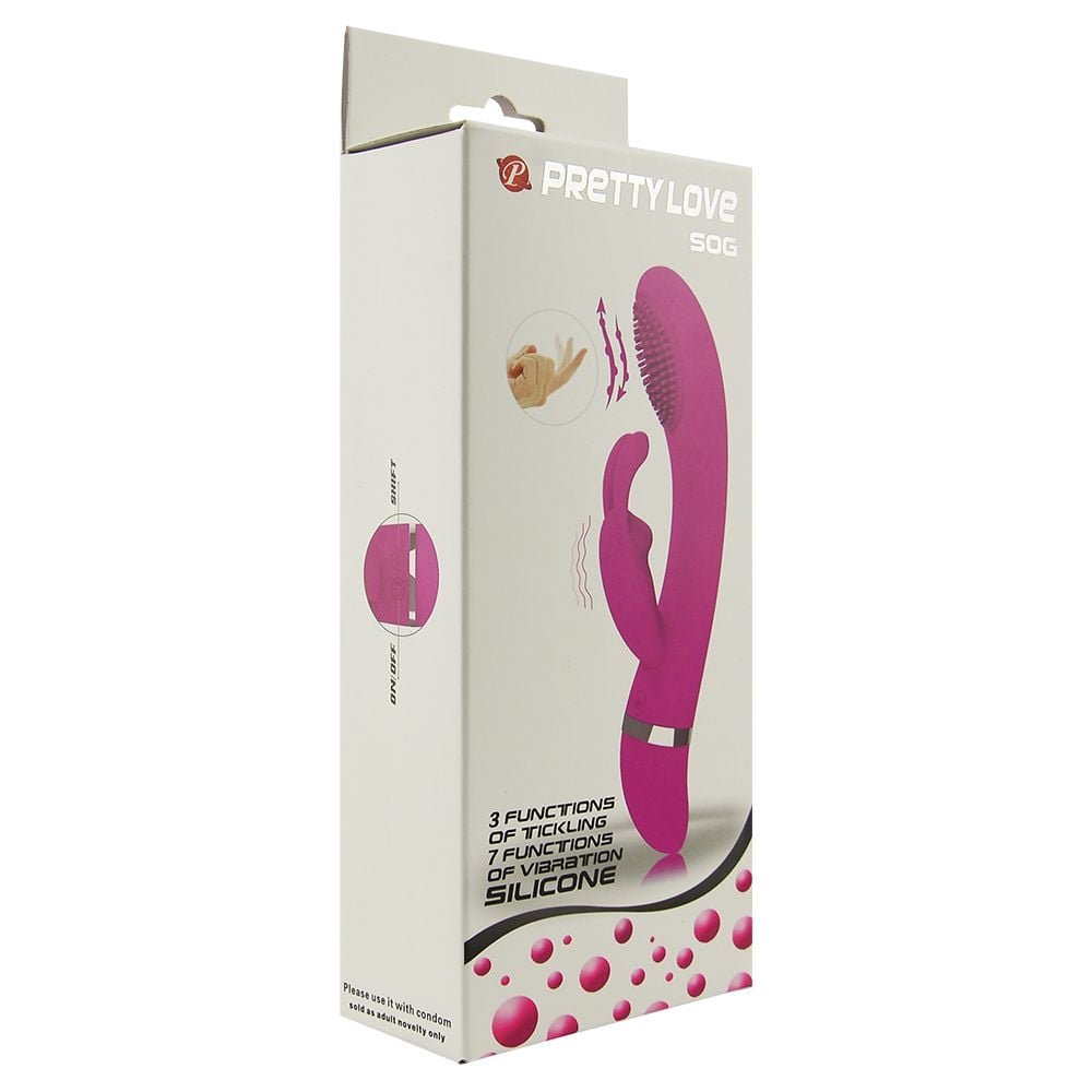 Vibrador Coelho 3 Vibrações Pretty Love Sog Vipmix