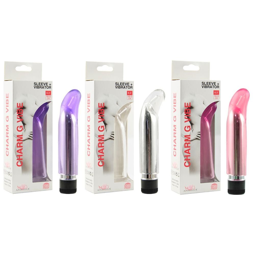 Vibrador Com Capa Ponto G Aphrodisia Vipmix