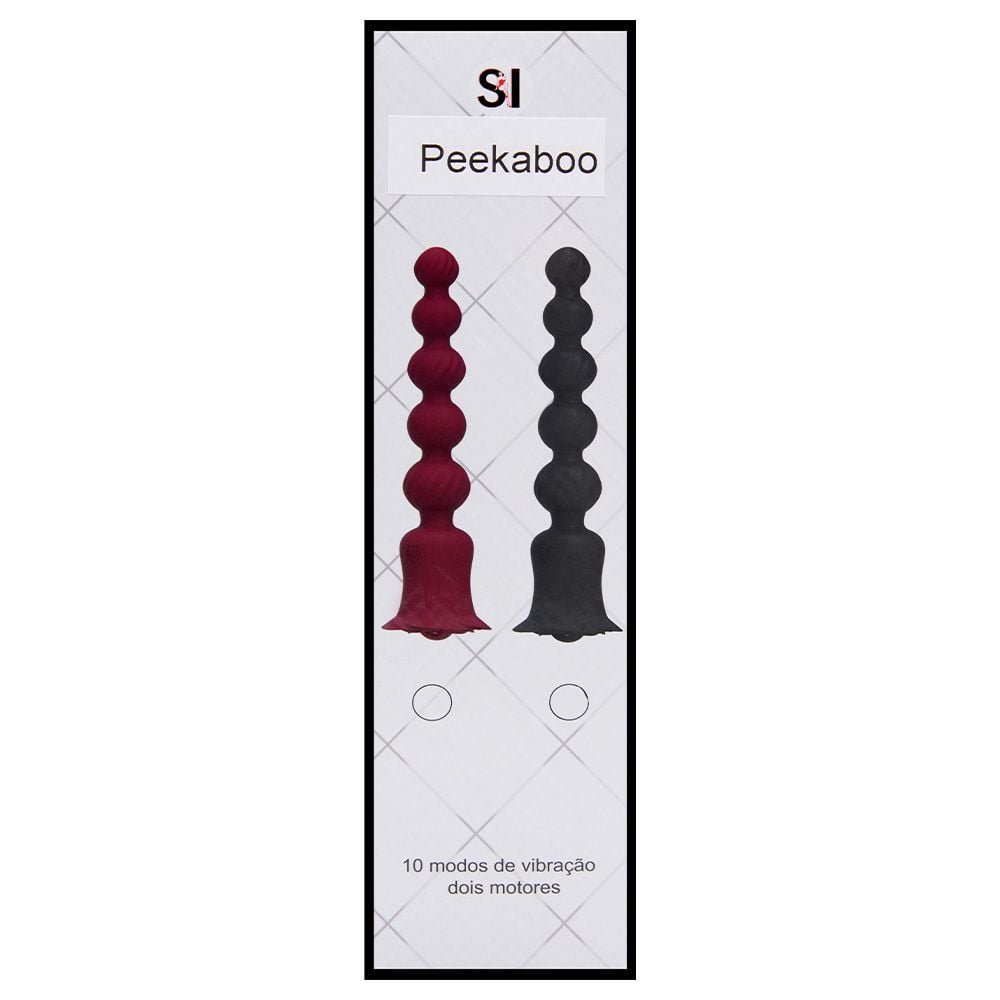 Vibrador Com Chibata Peekaboo Alwup Sexy Import