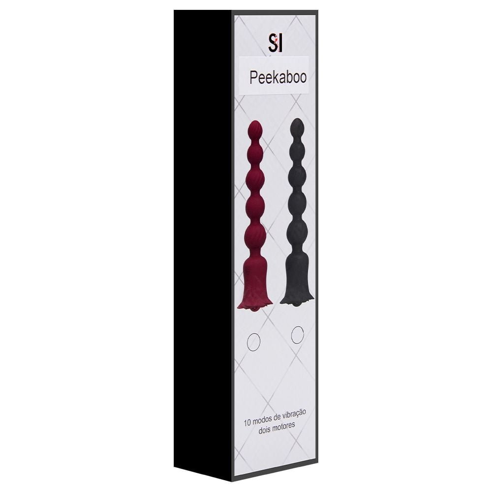 Vibrador Com Chibata Peekaboo Alwup Sexy Import