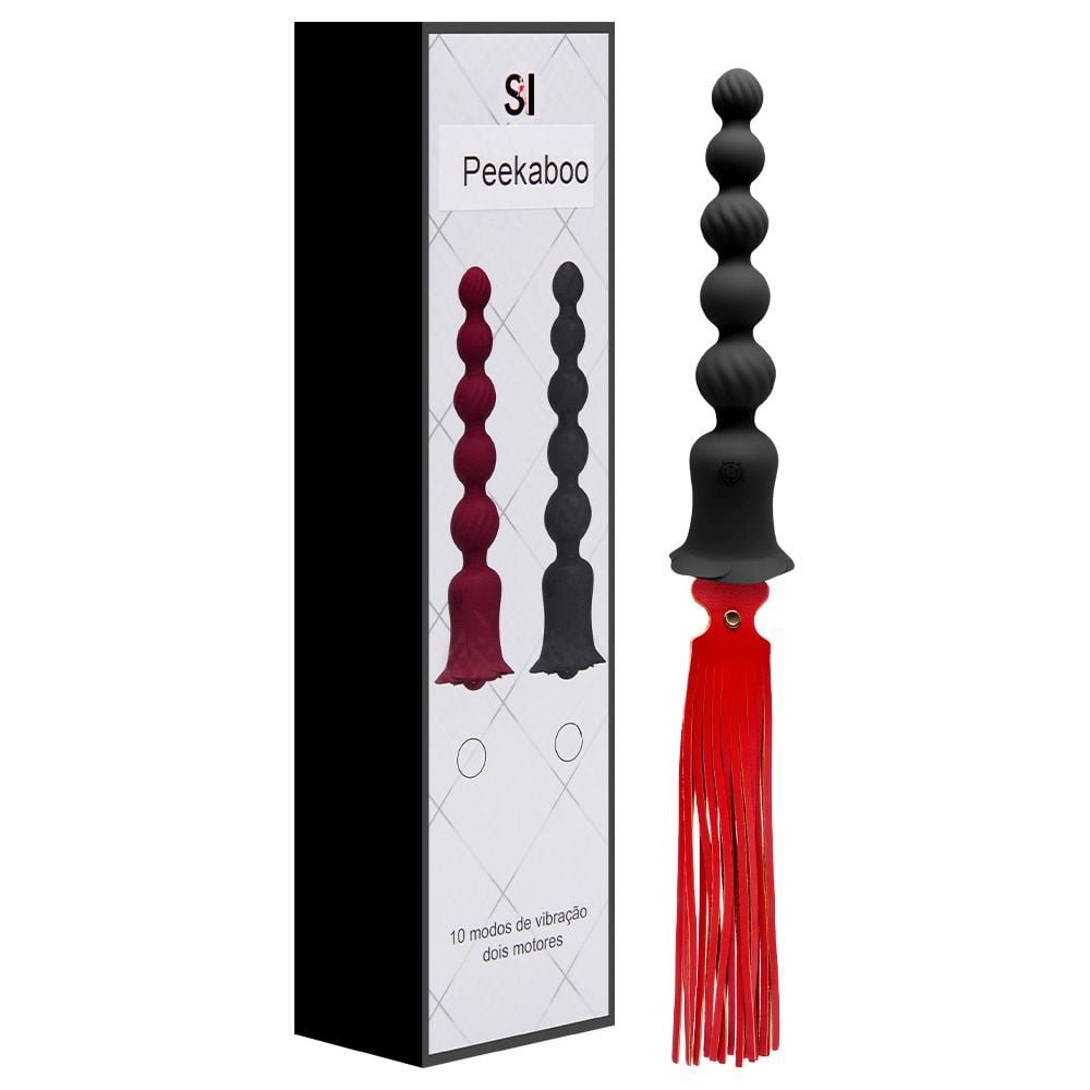 Vibrador Com Chibata Peekaboo Alwup Sexy Import
