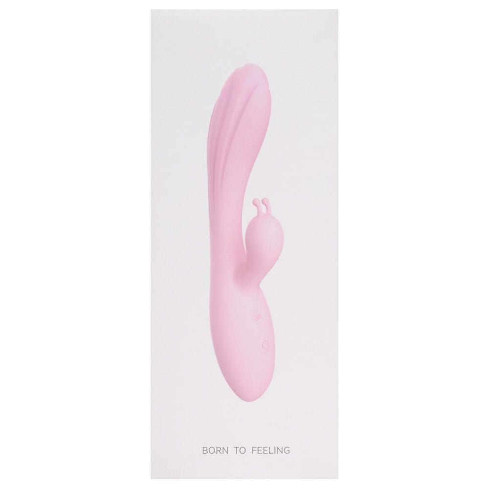 Vibrador Com Estimulador Recarga Usb 12 Modos Yaffa