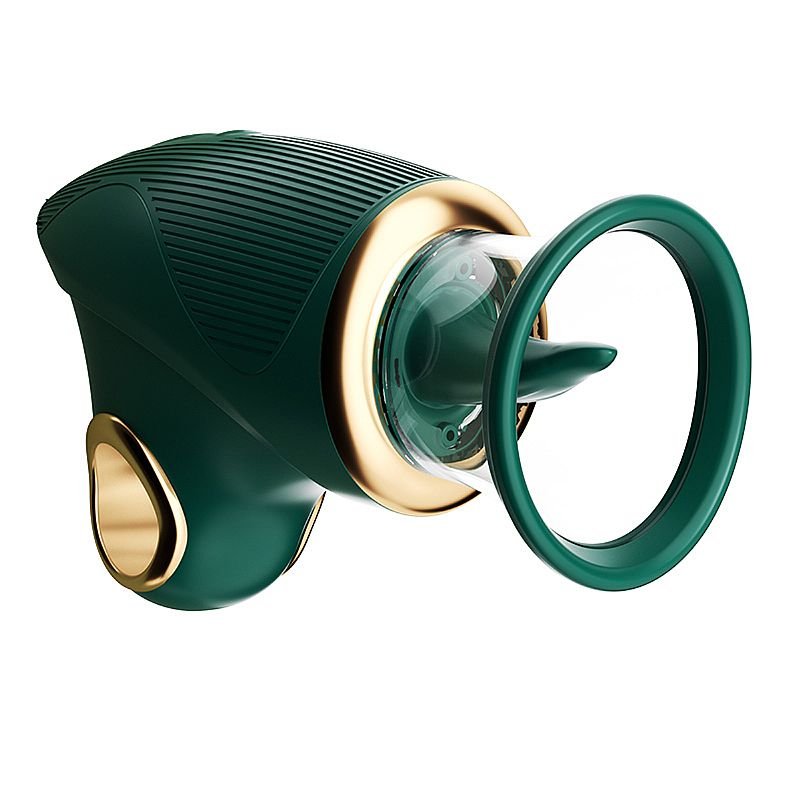 Vibrador com Formato de Pistola / com Sucção e Estimulação de Língua
