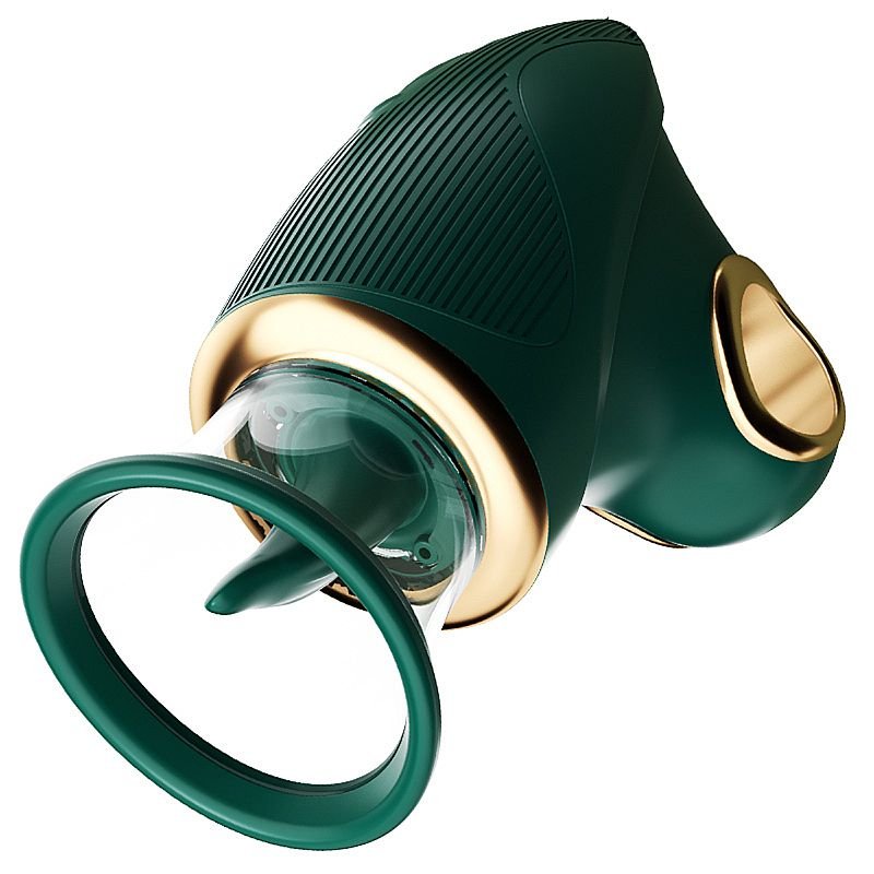 Vibrador com Formato de Pistola / com Sucção e Estimulação de Língua