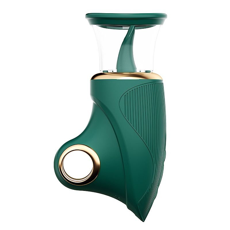 Vibrador com Formato de Pistola / com Sucção e Estimulação de Língua