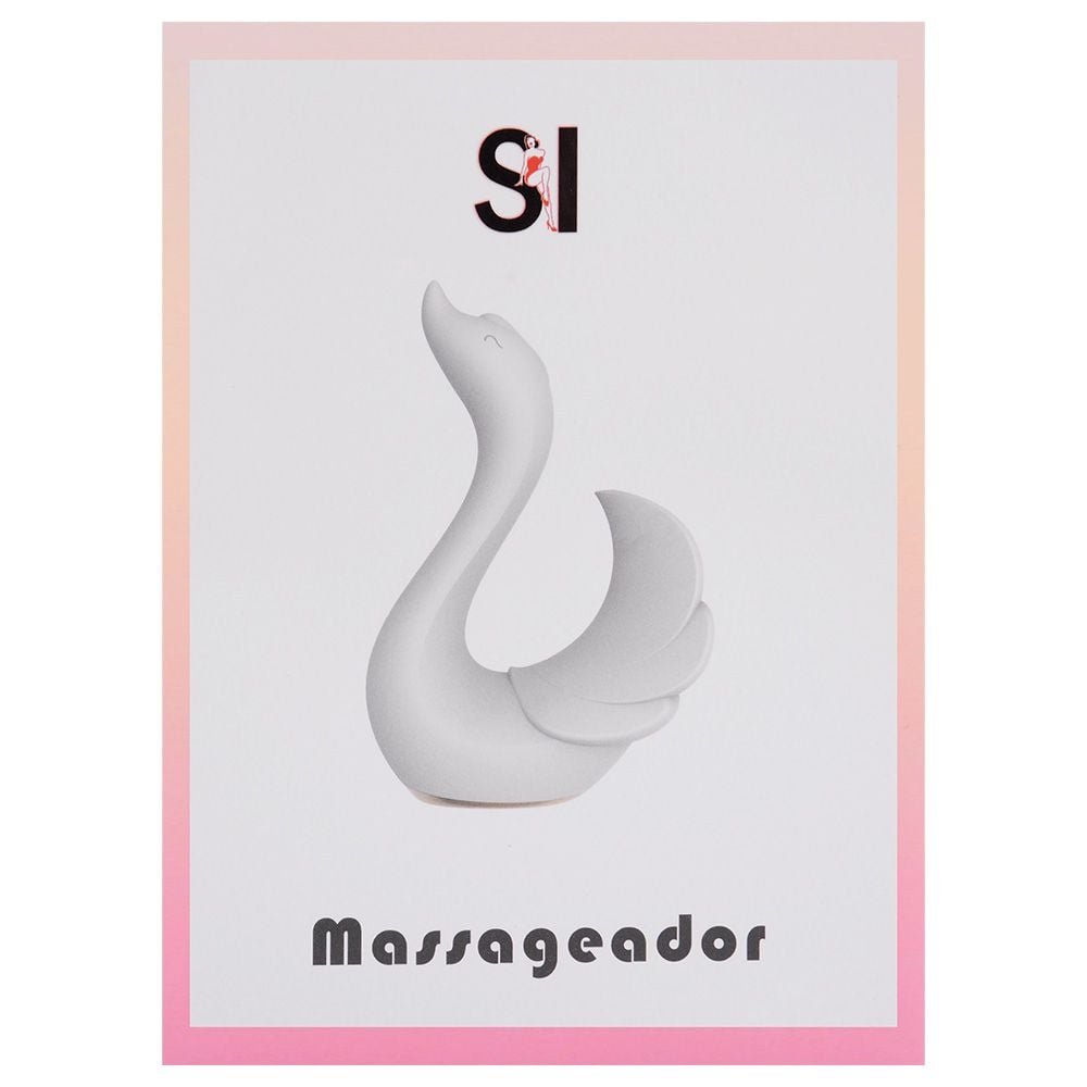 Vibrador Com Pulsação Formato Cisne Sexy Import