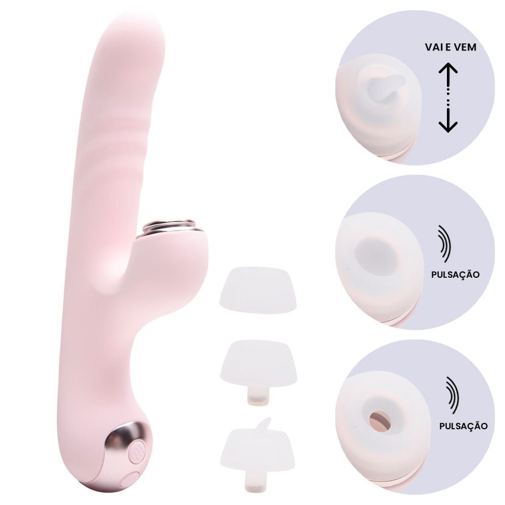 Vibrador Com Pulsação Vai Vem Dj Sona Sexy Import